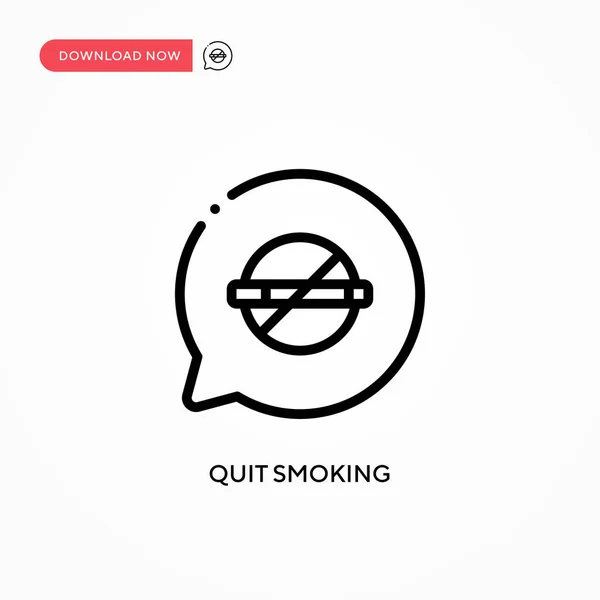 Σταμάτα Καπνίζεις Είδωλο Σύγχρονη Απλή Επίπεδη Διανυσματική Απεικόνιση Για Web — Διανυσματικό Αρχείο