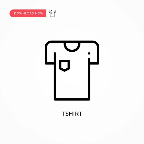 Shirt Vektor Symbol Moderne Einfache Flache Vektordarstellung Für Website Oder — Stockvektor