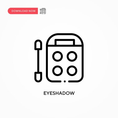 Göz farı vektör simgesi. Web sitesi veya mobil uygulama için modern, basit düz vektör çizimi