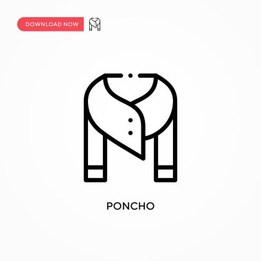 Panço vektör ikonu. Web sitesi veya mobil uygulama için modern, basit düz vektör çizimi