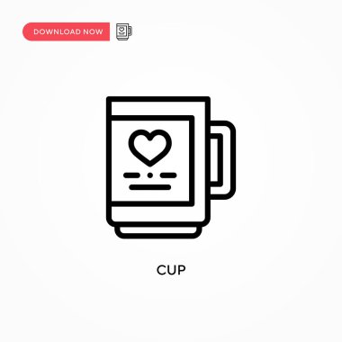 Kap vektör simgesi. Web sitesi veya mobil uygulama için modern, basit düz vektör çizimi