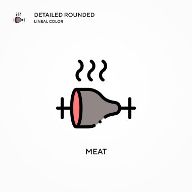 Et vektör simgesi. Modern vektör illüstrasyon kavramları. Düzenlemesi ve kişiselleştirmesi kolay.