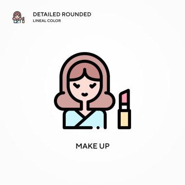 Vektör simgesini uydur. Modern vektör illüstrasyon kavramları. Düzenlemesi ve kişiselleştirmesi kolay.