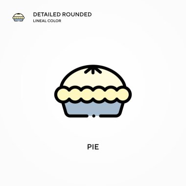 Turta vektör simgesi. Modern vektör illüstrasyon kavramları. Düzenlemesi ve kişiselleştirmesi kolay.