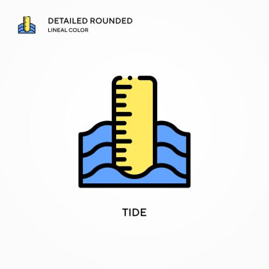 Gelgit vektör simgesi. Modern vektör illüstrasyon kavramları. Düzenlemesi ve kişiselleştirmesi kolay.