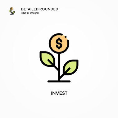 Vektör simgesi oluşturun. Modern vektör illüstrasyon kavramları. Düzenlemesi ve kişiselleştirmesi kolay.