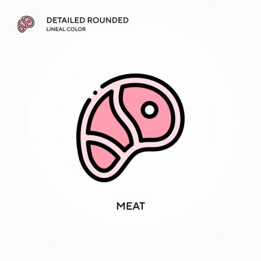 Et vektör simgesi. Modern vektör illüstrasyon kavramları. Düzenlemesi ve kişiselleştirmesi kolay.