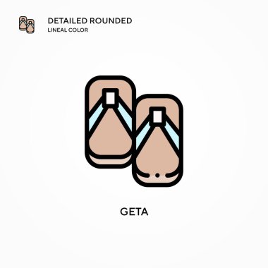 Vektör simgesi al. Modern vektör illüstrasyon kavramları. Düzenlemesi ve kişiselleştirmesi kolay.