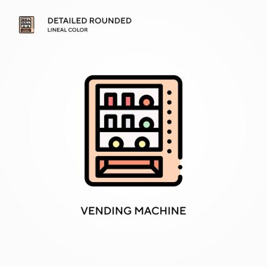 Otomatik vektör simgesi dağıtılıyor. Modern vektör illüstrasyon kavramları. Düzenlemesi ve kişiselleştirmesi kolay.