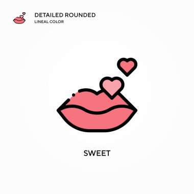 Güzel vektör ikonu. Modern vektör illüstrasyon kavramları. Düzenlemesi ve kişiselleştirmesi kolay.