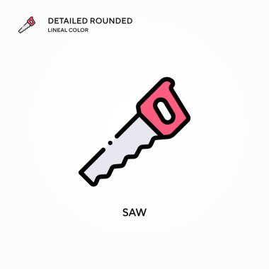 Vektör simgesini gördüm. Modern vektör illüstrasyon kavramları. Düzenlemesi ve kişiselleştirmesi kolay.