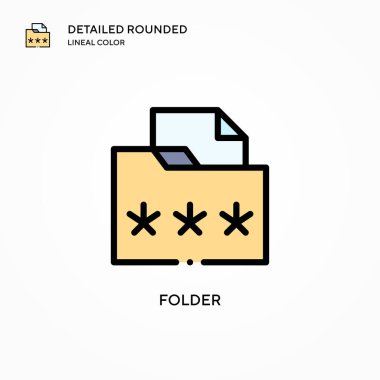 Dizin vektör simgesi. Modern vektör illüstrasyon kavramları. Düzenlemesi ve kişiselleştirmesi kolay.