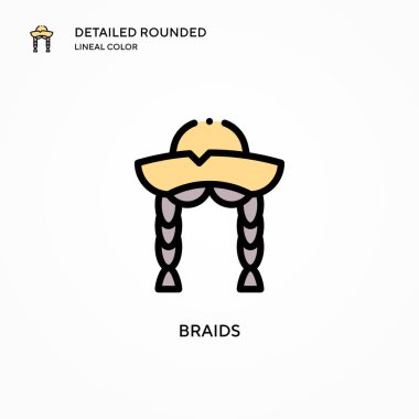 Örgü vektör simgesi. Modern vektör illüstrasyon kavramları. Düzenlemesi ve kişiselleştirmesi kolay.