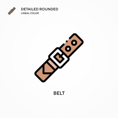 Kemer vektör simgesi. Modern vektör illüstrasyon kavramları. Düzenlemesi ve kişiselleştirmesi kolay.