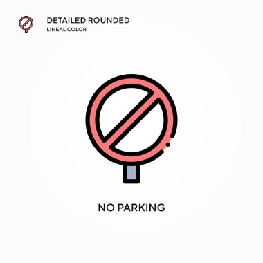 Park vektörü simgesi yok. Modern vektör illüstrasyon kavramları. Düzenlemesi ve kişiselleştirmesi kolay.