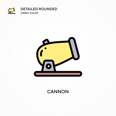 Top vektör simgesi. Modern vektör illüstrasyon kavramları. Düzenlemesi ve kişiselleştirmesi kolay.