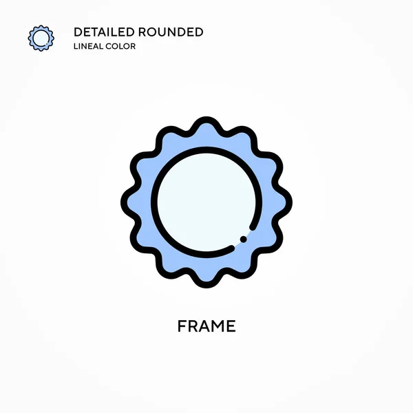 프레임 아이콘 일러스트 편집하고 맞춤화하기가 — 스톡 벡터