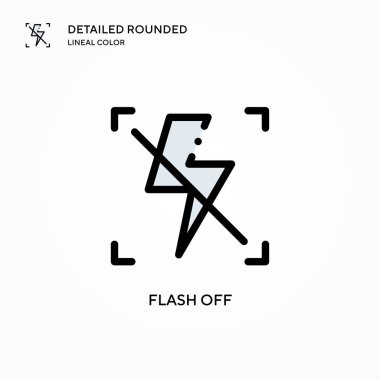 Vektör simgesini göster. Modern vektör illüstrasyon kavramları. Düzenlemesi ve kişiselleştirmesi kolay.