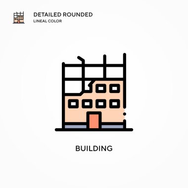 Vektör simgesi oluşturuluyor. Modern vektör illüstrasyon kavramları. Düzenlemesi ve kişiselleştirmesi kolay.