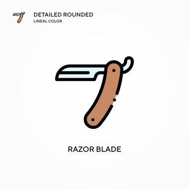 Jilet vektör simgesi. Modern vektör illüstrasyon kavramları. Düzenlemesi ve kişiselleştirmesi kolay.