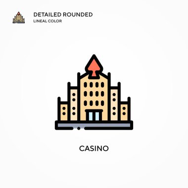 Kumarhane vektör simgesi. Modern vektör illüstrasyon kavramları. Düzenlemesi ve kişiselleştirmesi kolay.