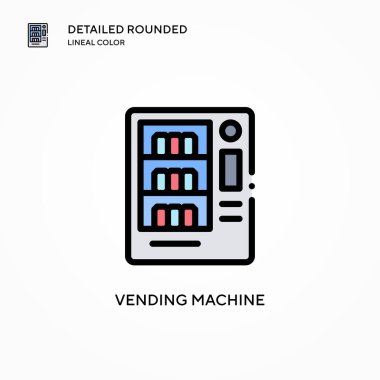 Otomatik vektör simgesi dağıtılıyor. Modern vektör illüstrasyon kavramları. Düzenlemesi ve kişiselleştirmesi kolay.