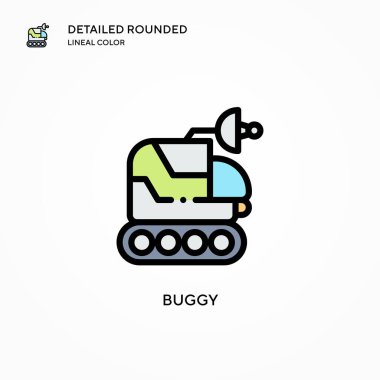 Böcek vektör simgesi. Modern vektör illüstrasyon kavramları. Düzenlemesi ve kişiselleştirmesi kolay.