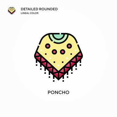 Panço vektör ikonu. Modern vektör illüstrasyon kavramları. Düzenlemesi ve kişiselleştirmesi kolay.