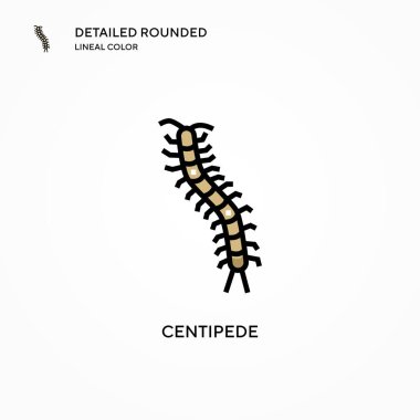 Kırkayak vektör simgesi. Modern vektör illüstrasyon kavramları. Düzenlemesi ve kişiselleştirmesi kolay.