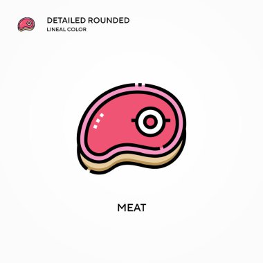 Et vektör simgesi. Modern vektör illüstrasyon kavramları. Düzenlemesi ve kişiselleştirmesi kolay.