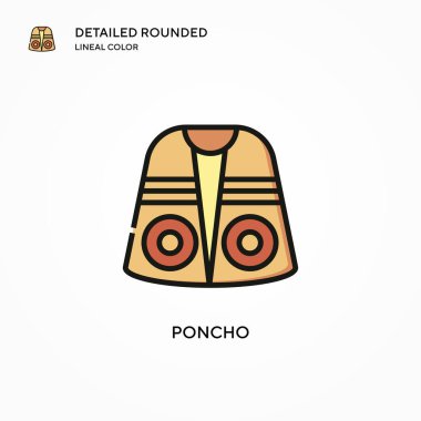 Panço vektör ikonu. Modern vektör illüstrasyon kavramları. Düzenlemesi ve kişiselleştirmesi kolay.