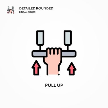 Vektör simgesini göster. Modern vektör illüstrasyon kavramları. Düzenlemesi ve kişiselleştirmesi kolay.