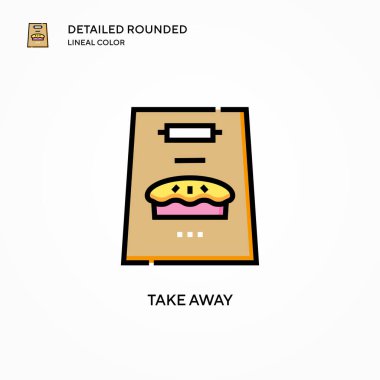 Vektör simgesini kaldır. Modern vektör illüstrasyon kavramları. Düzenlemesi ve kişiselleştirmesi kolay.