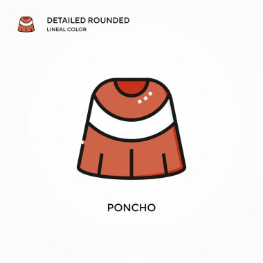 Panço vektör ikonu. Modern vektör illüstrasyon kavramları. Düzenlemesi ve kişiselleştirmesi kolay.