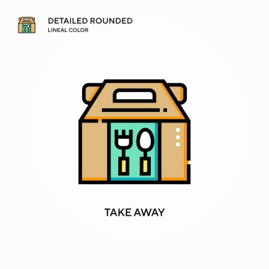 Vektör simgesini kaldır. Modern vektör illüstrasyon kavramları. Düzenlemesi ve kişiselleştirmesi kolay.