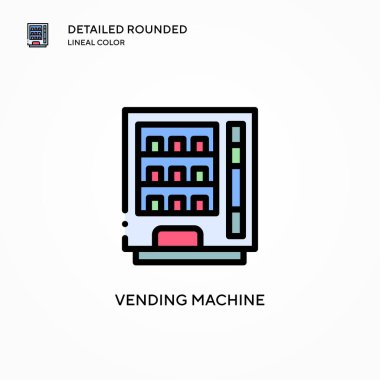 Otomatik vektör simgesi dağıtılıyor. Modern vektör illüstrasyon kavramları. Düzenlemesi ve kişiselleştirmesi kolay.