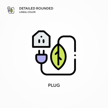 Tak vektör simgesi. Modern vektör illüstrasyon kavramları. Düzenlemesi ve kişiselleştirmesi kolay.