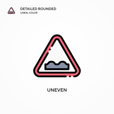 Vektör simgesi. Modern vektör illüstrasyon kavramları. Düzenlemesi ve kişiselleştirmesi kolay.