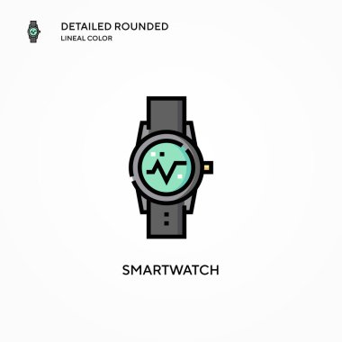 Akıllı vektör simgesi. Modern vektör illüstrasyon kavramları. Düzenlemesi ve kişiselleştirmesi kolay.