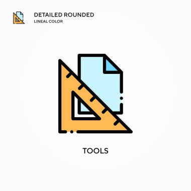 Araç vektör simgesi. Modern vektör illüstrasyon kavramları. Düzenlemesi ve kişiselleştirmesi kolay.