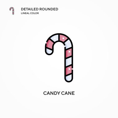 Şeker kamışı vektör simgesi. Modern vektör illüstrasyon kavramları. Düzenlemesi ve kişiselleştirmesi kolay.