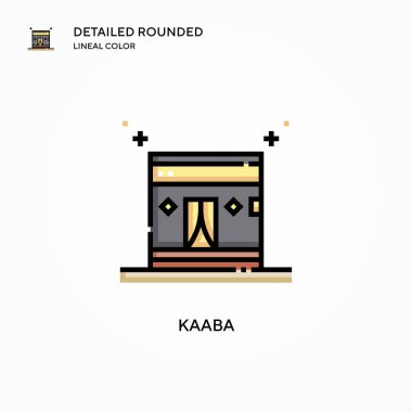 Kabe vektör simgesi. Modern vektör illüstrasyon kavramları. Düzenlemesi ve kişiselleştirmesi kolay.