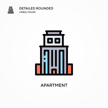 Daire vektör simgesi. Modern vektör illüstrasyon kavramları. Düzenlemesi ve kişiselleştirmesi kolay.