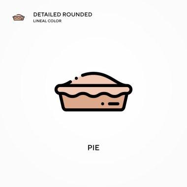 Turta vektör simgesi. Modern vektör illüstrasyon kavramları. Düzenlemesi ve kişiselleştirmesi kolay.