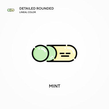 Nane vektör simgesi. Modern vektör illüstrasyon kavramları. Düzenlemesi ve kişiselleştirmesi kolay.