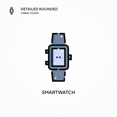 Akıllı vektör simgesi. Modern vektör illüstrasyon kavramları. Düzenlemesi ve kişiselleştirmesi kolay.