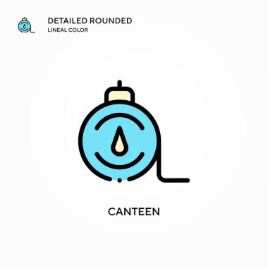 Matara vektör simgesi. Modern vektör illüstrasyon kavramları. Düzenlemesi ve kişiselleştirmesi kolay.