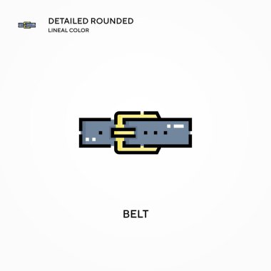 Kemer vektör simgesi. Modern vektör illüstrasyon kavramları. Düzenlemesi ve kişiselleştirmesi kolay.