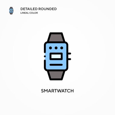 Akıllı vektör simgesi. Modern vektör illüstrasyon kavramları. Düzenlemesi ve kişiselleştirmesi kolay.