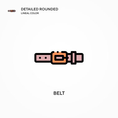 Kemer vektör simgesi. Modern vektör illüstrasyon kavramları. Düzenlemesi ve kişiselleştirmesi kolay.